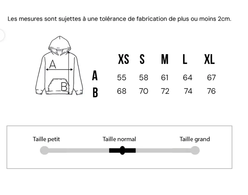 taille sweat lonely.webp